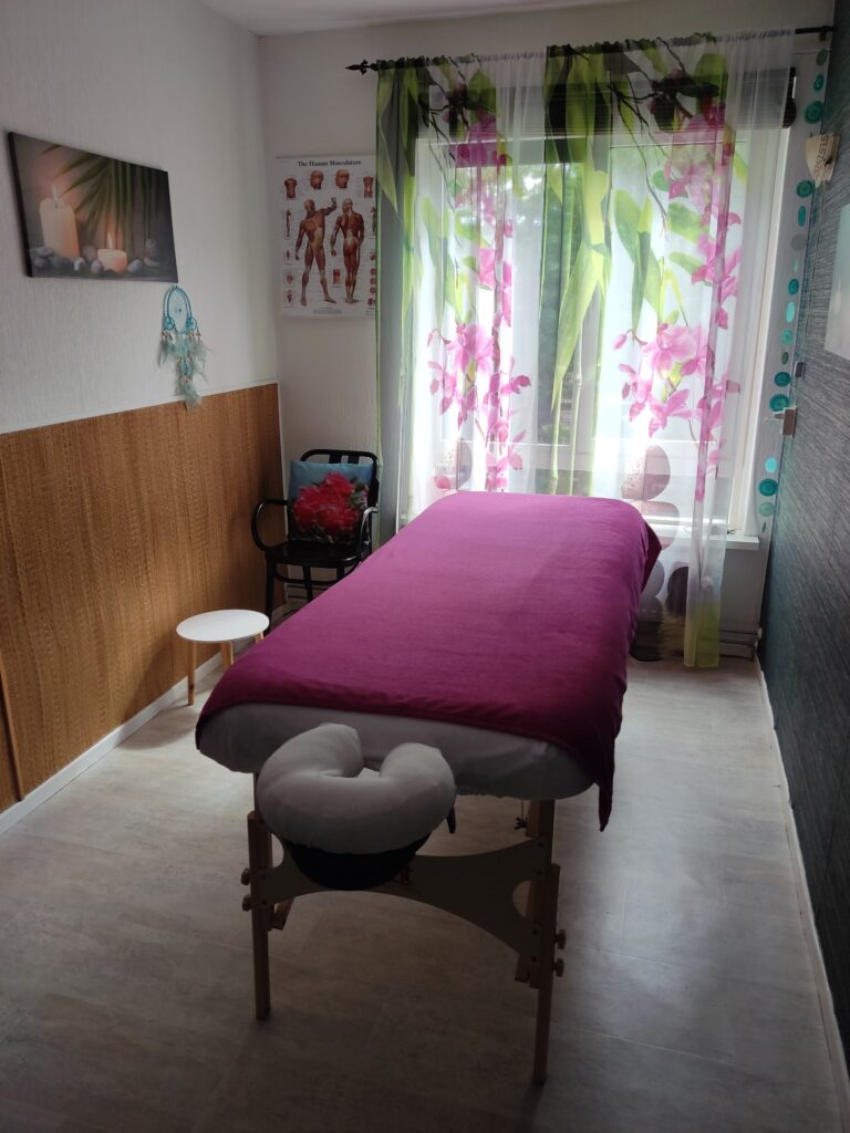 De praktijkruimte van Anneke Slijfer Massage in Den Haag